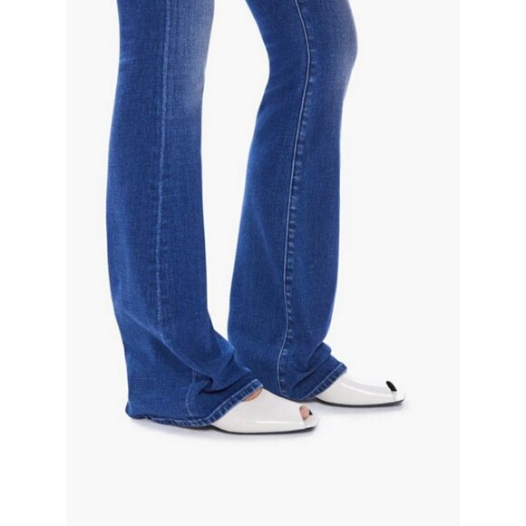 💕MOTHER💕 The Down Low Weekender Heel Jeans ~ High Tide 31 NWT - Picture 5 of 16